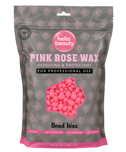 Hello Beauty Pink Rose Wax Bead Wax 1kg
